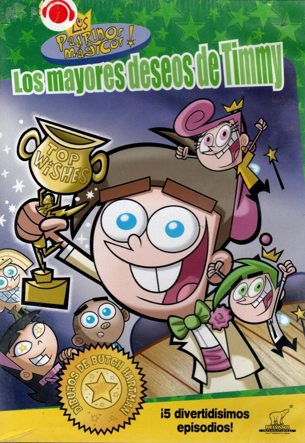 DVD LOS PADRINOS MAGICOS - LOS MAYORES DESEOS DE TIMMY