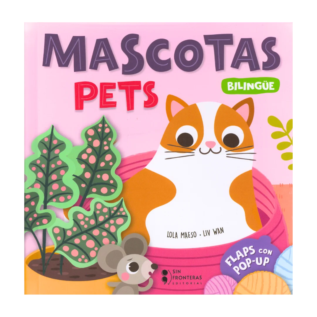 Libro Mascotas/Pets: Flaps con Pop-up