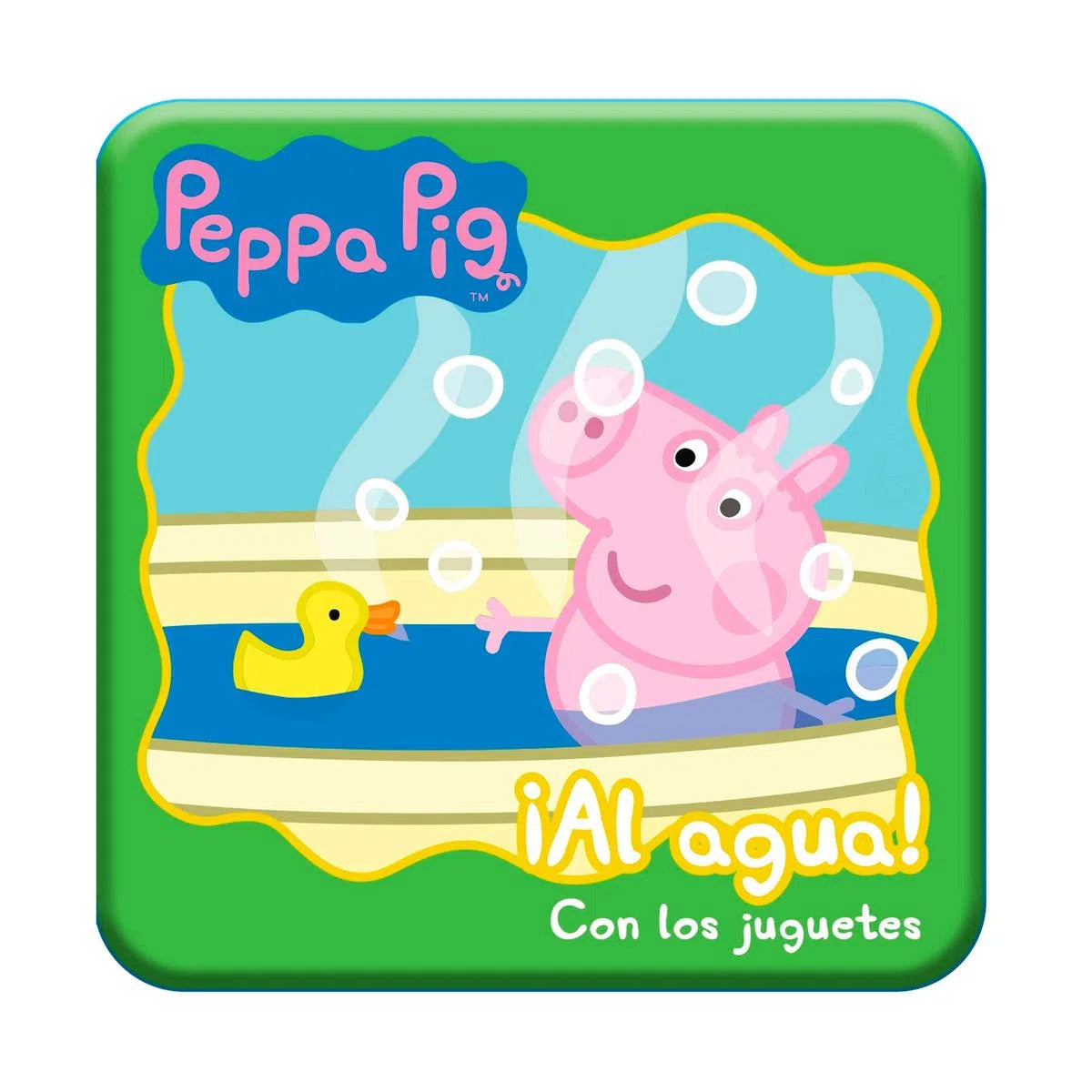 Libro ¡Al agua! con los juguetes Peppa pig