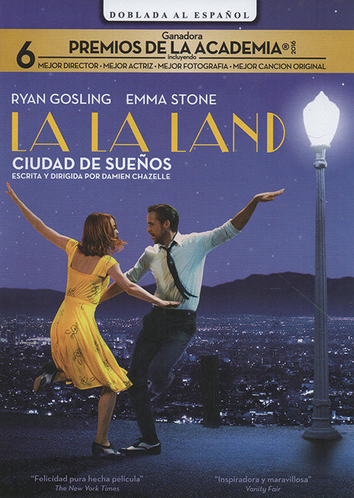 DVD La la land ciudad de sueños