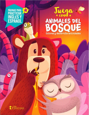 Libro Juega con animales del bosque