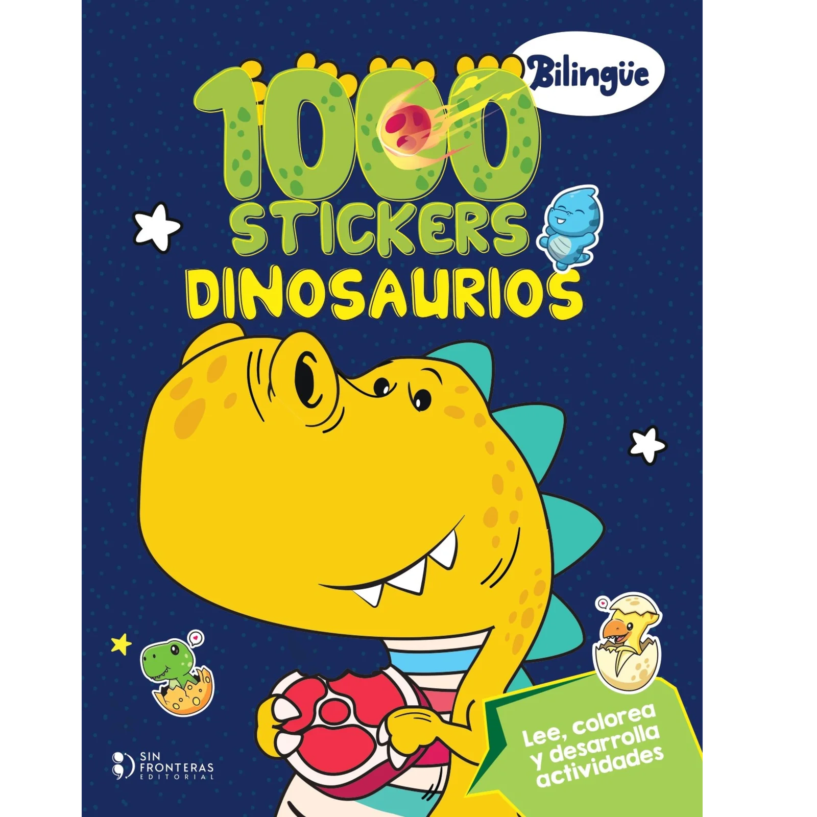 Libro 1000 stickers I Dinosaurios