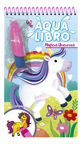 Libros Aqua libro: Mágicos Unicornios