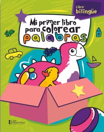 Libro Mi Primer Libro Para Colorear Palabras