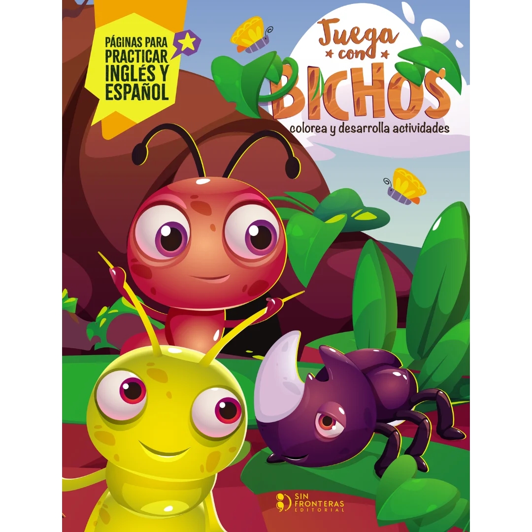 Libro  Juega con Bichos