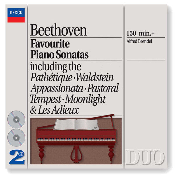 CD Beethoven - Favourite Piano Sonatas