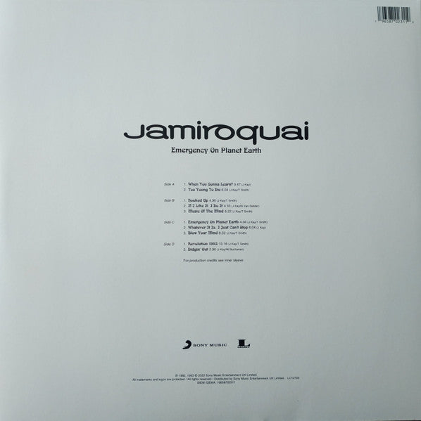 LP X2 Jamiroquai – Emergency On Planet Earth