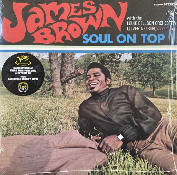 LP James Brown With Oliver Nelson Conducting Louie Bellson Orchestra – Soul On Top