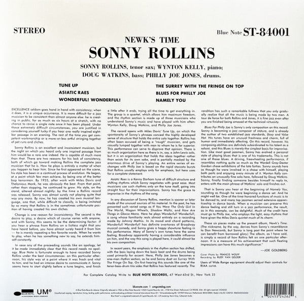 LP Sonny Rollins – Newk's Time