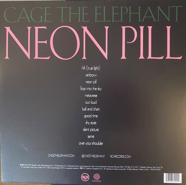 LP Cage The Elephant – Neon Pill