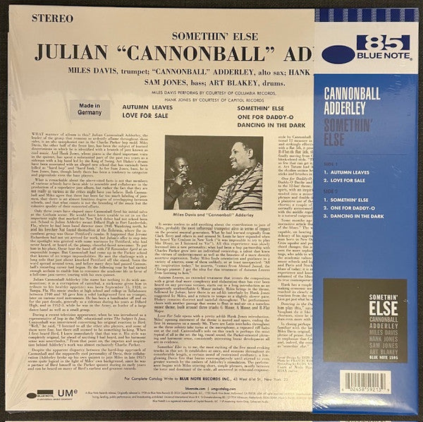 LP Cannonball Adderley – Somethin' Else