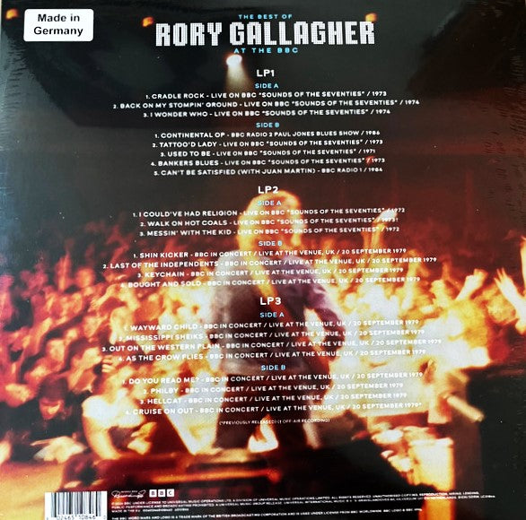 LPX3 Rory Gallagher – The Best Of Rory Gallagher At The BBC