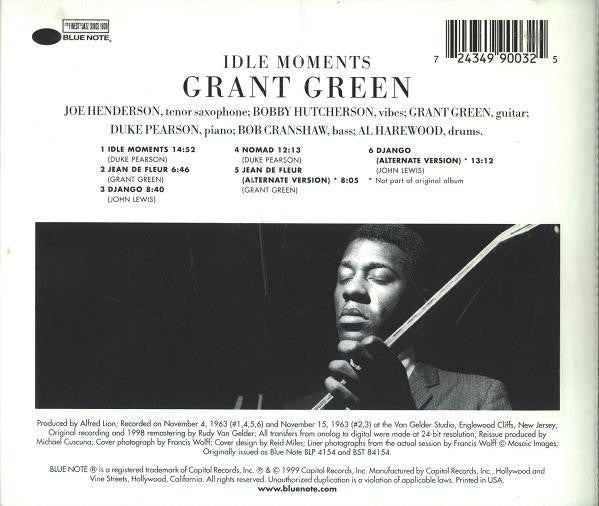 CD Grant Green - Idle Moments