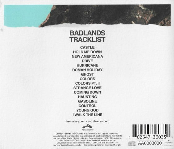 CD Halsey – Badlands