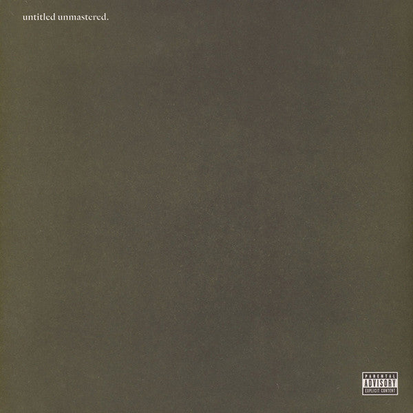 LP Kendrick Lamar – Untitled Unmastered