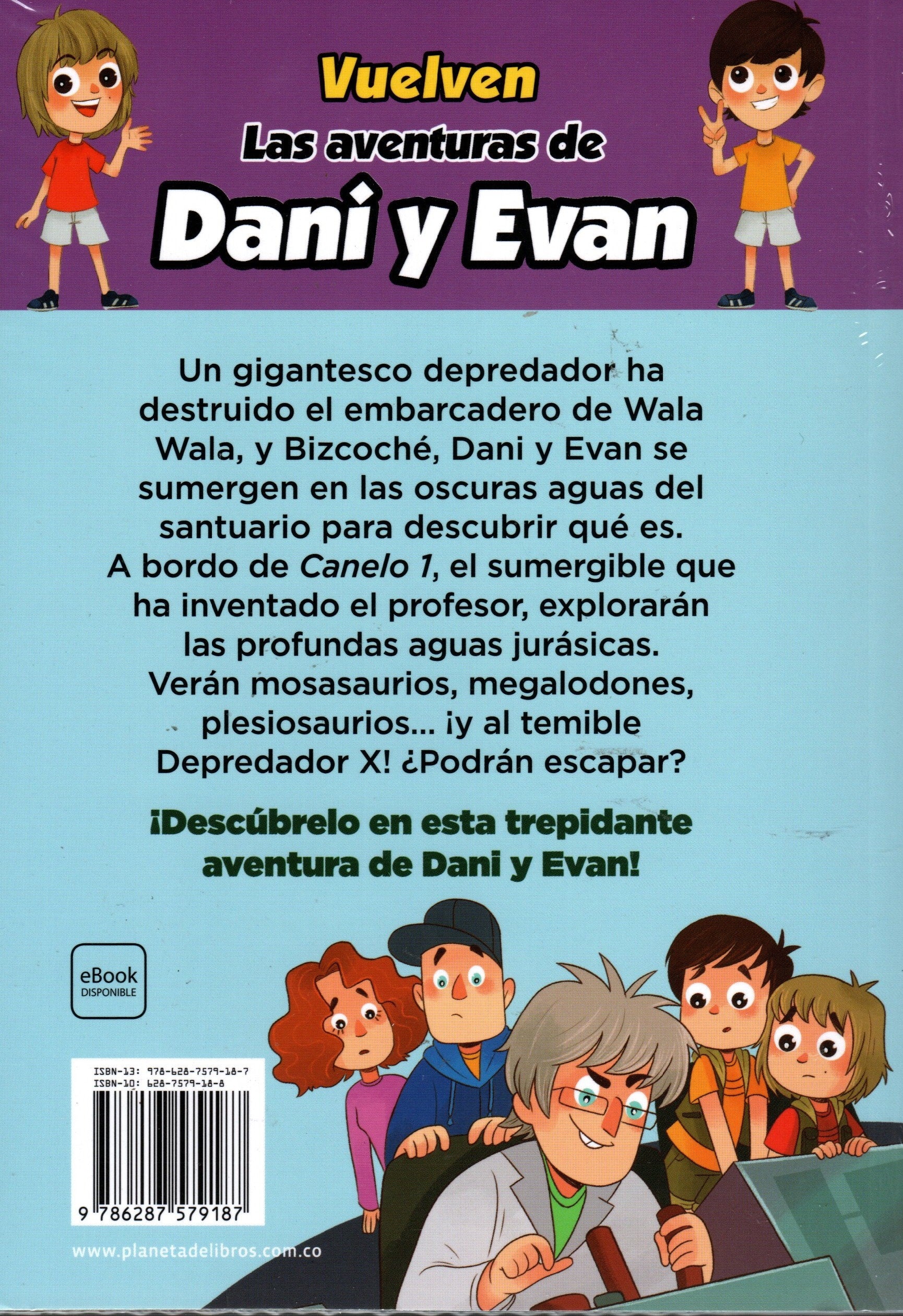 Libro Las Aventuras De Dani Y Evan El Pliosaurio Fantasma