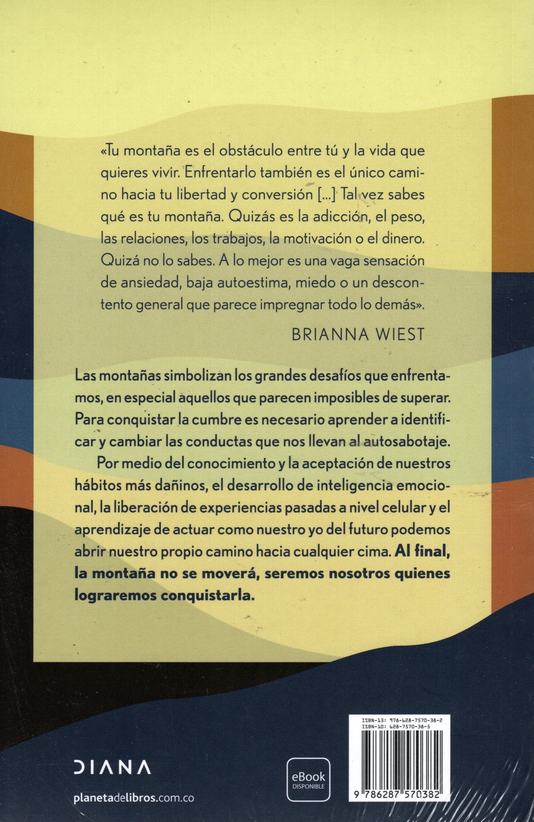 Libro Brianna Wiest - La Montaña Eres Tú