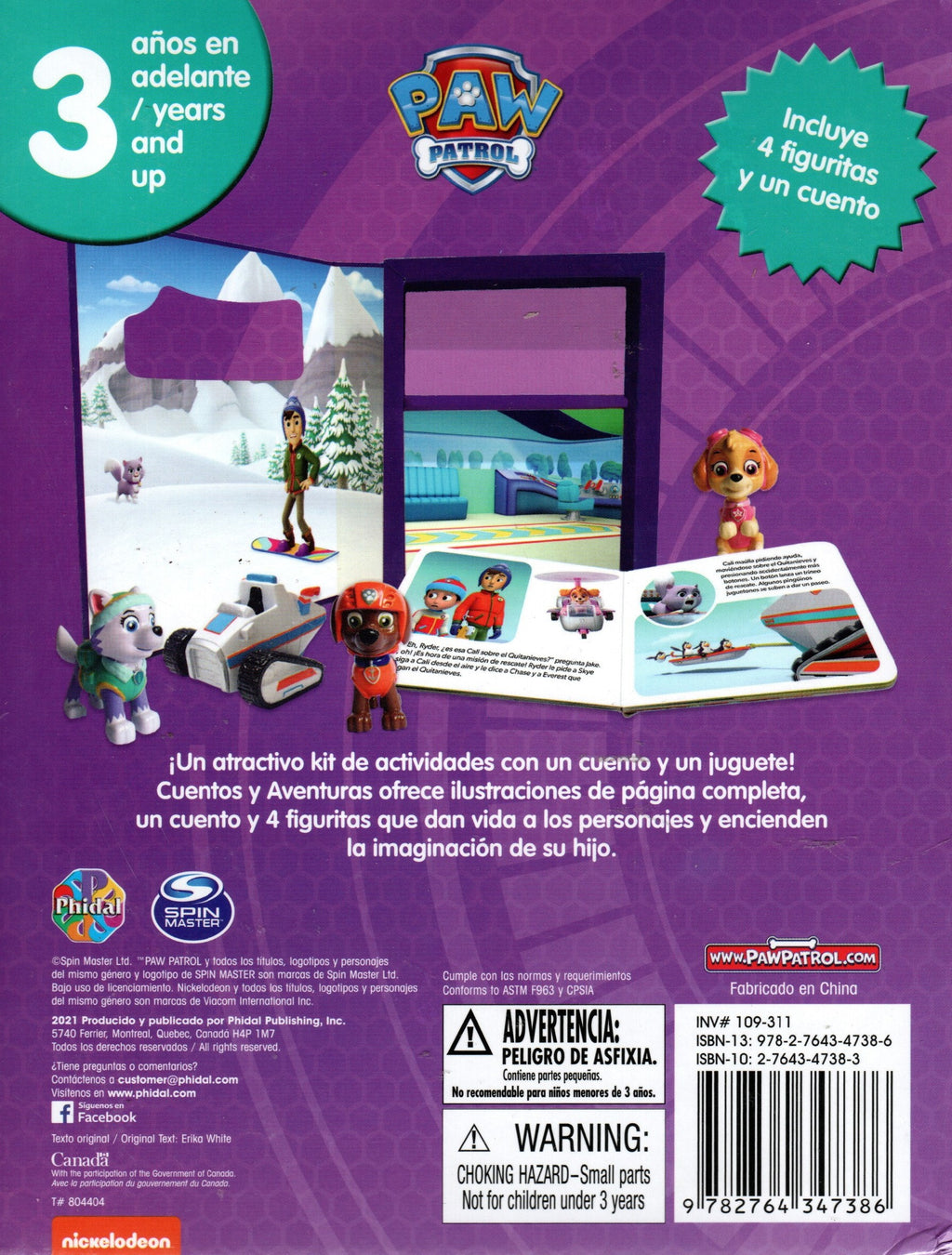 Libro Paw Patrol Cuentos Y Aventuras