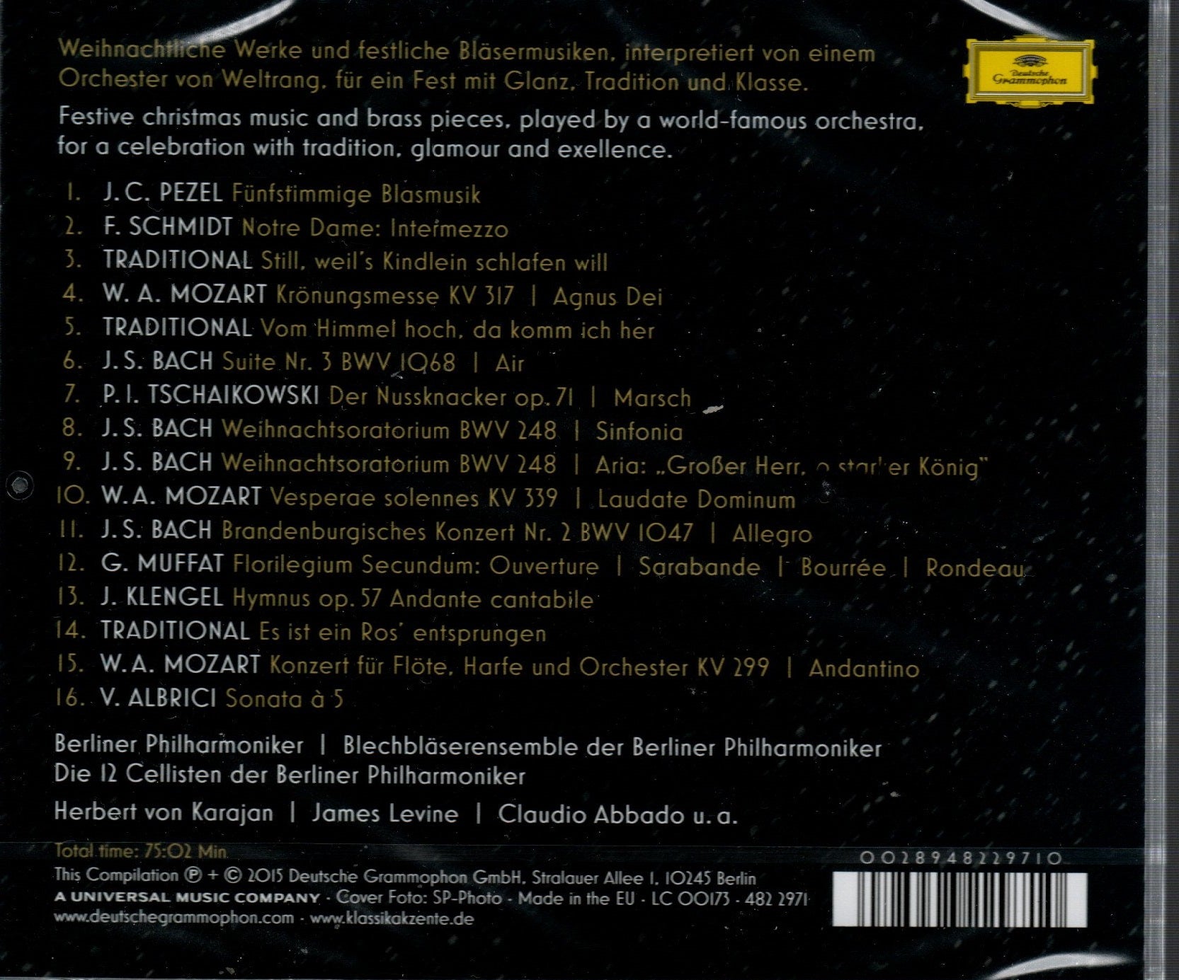 CD Berliner Philharmoniker - The Christmas Album