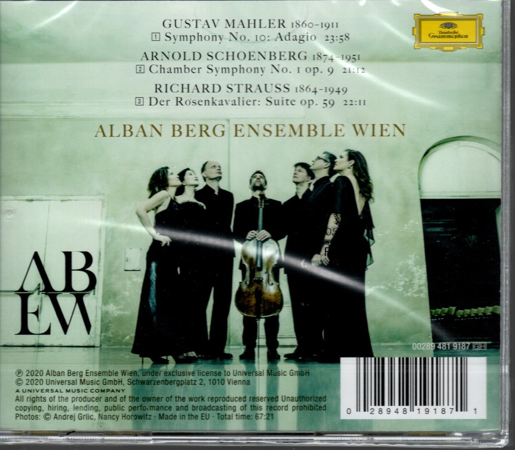 CD Alban Berg Ensemble Wien