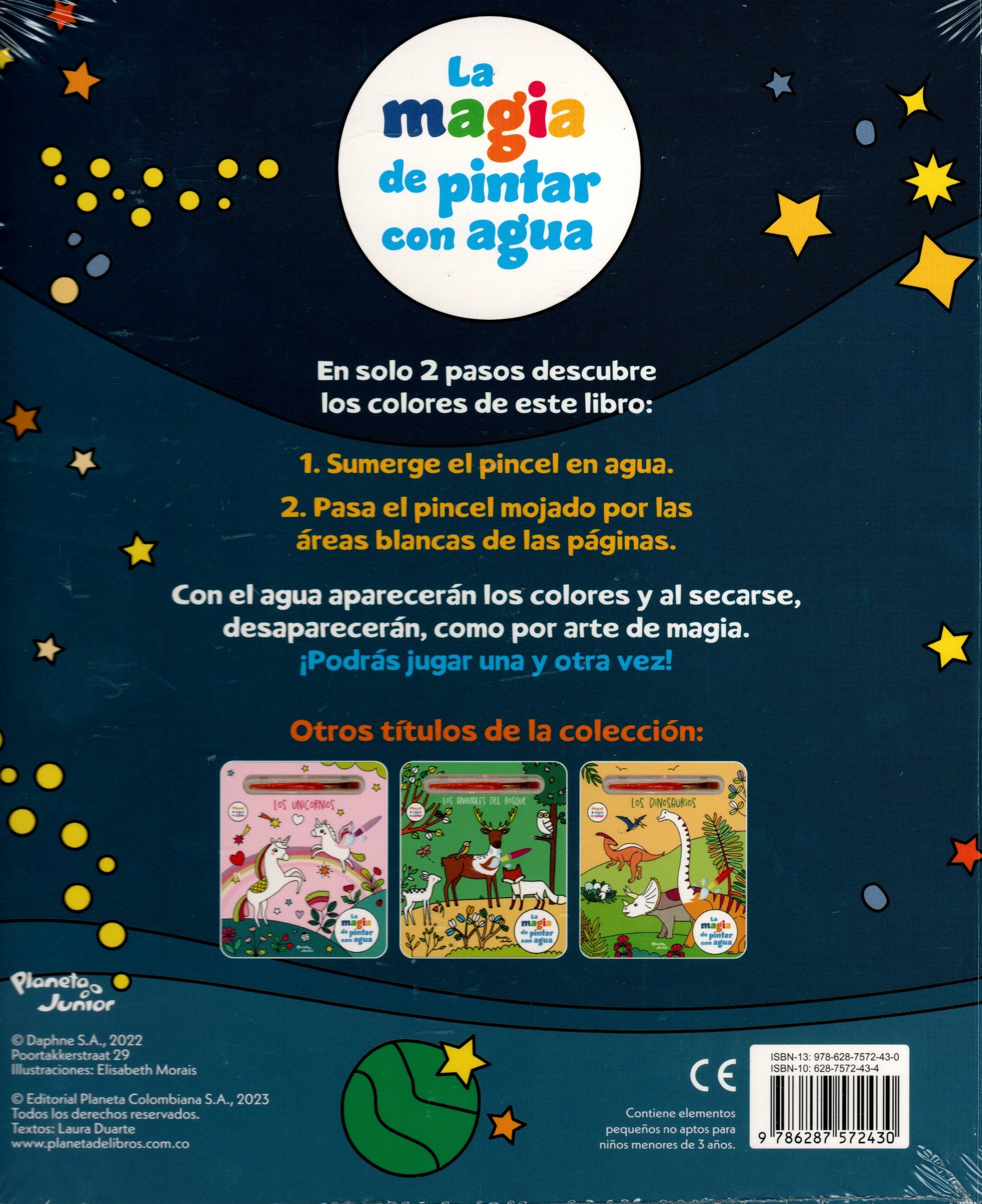 Libros La magia de pintar con agua. El espacio