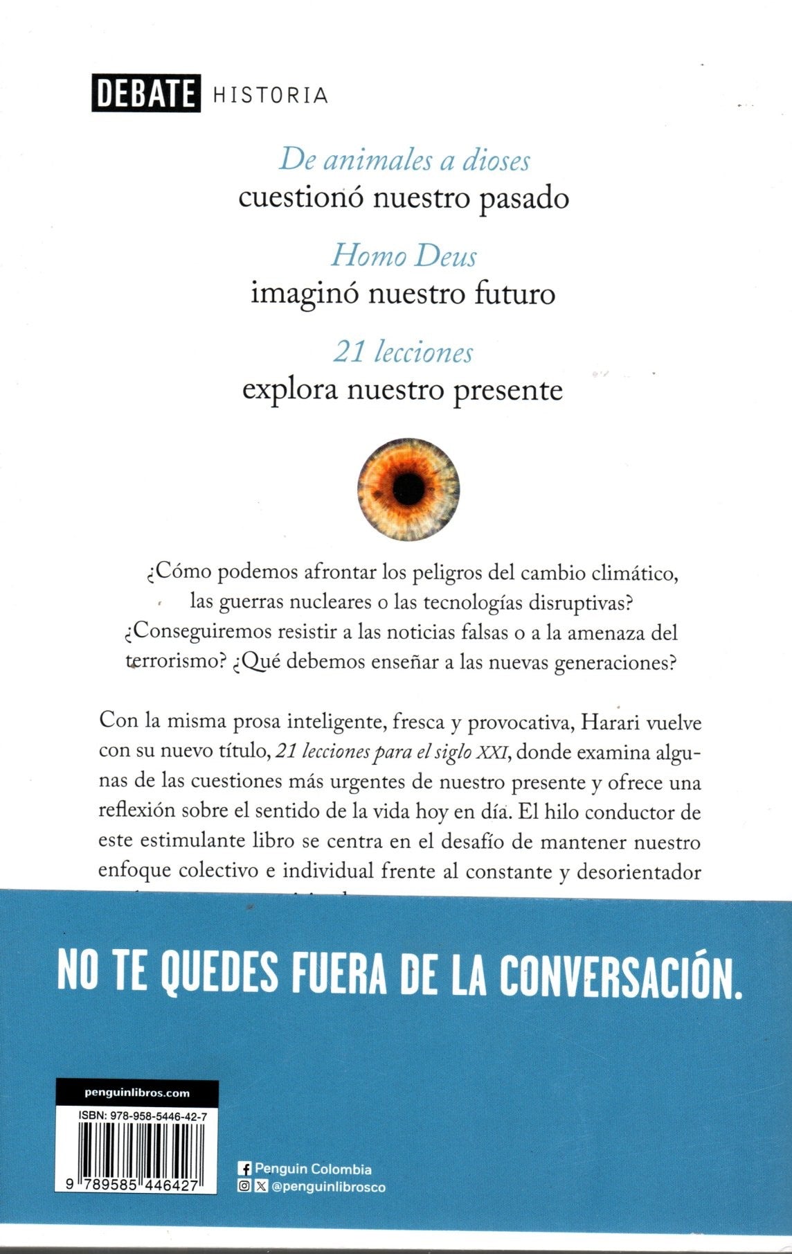 Libro Yuval Noah Harari 21 lecciones para el siglo XXI