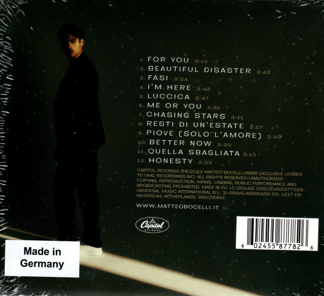 CD Matteo Bocelli – Matteo