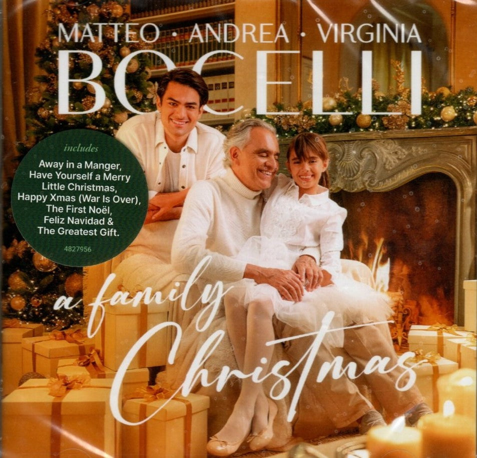 CD Matteo • Andrea • Virginia Bocelli – A Family Christmas