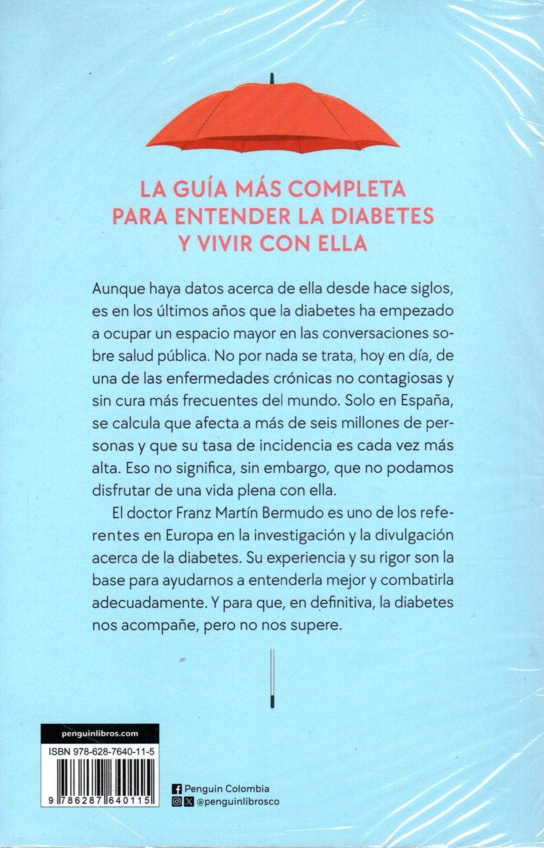 Libro Dr. Franz Martín Bermudo - Vivir con diabetes