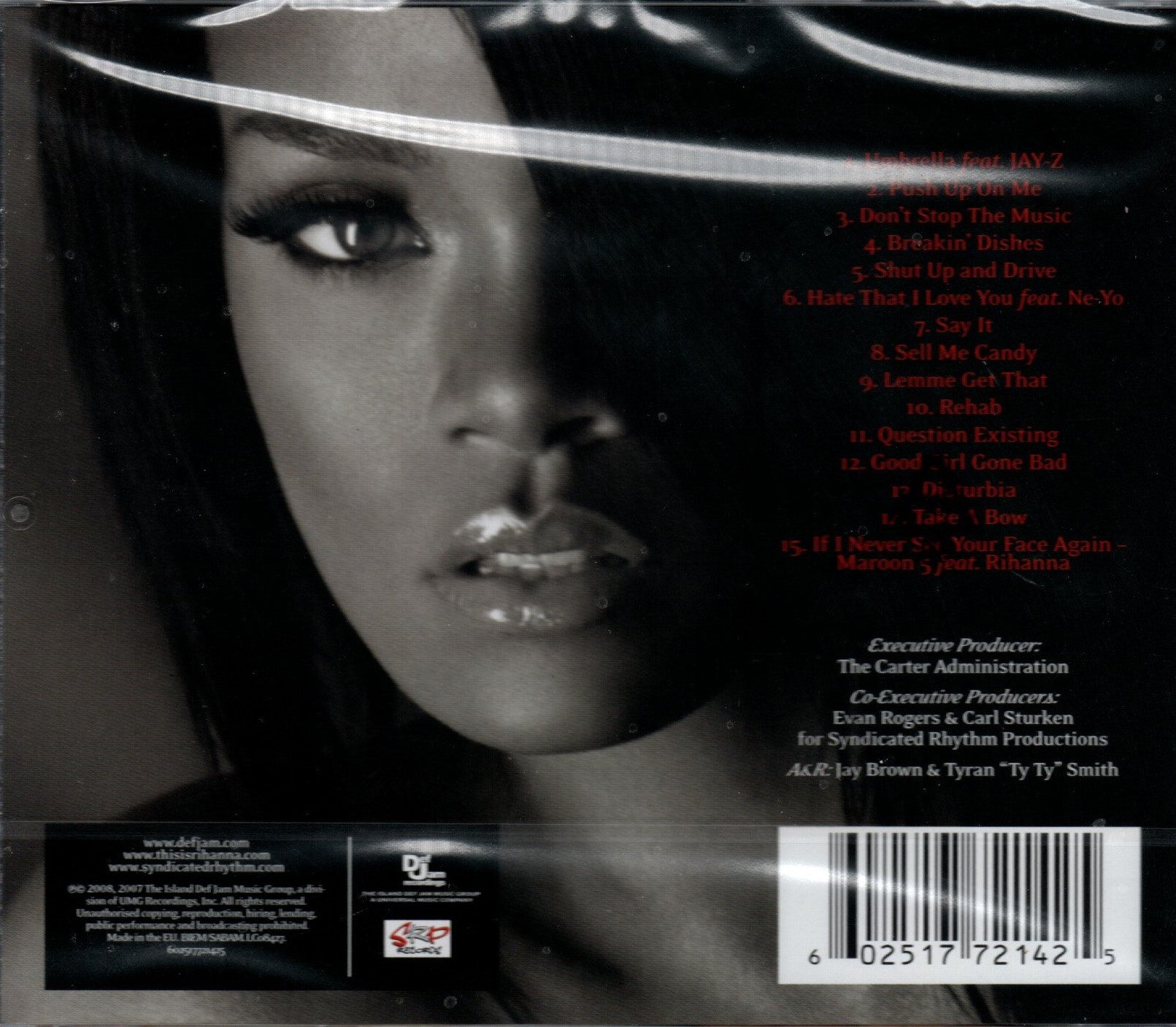 CD Rihanna ‎– Good Girl Gone Bad: Reloaded