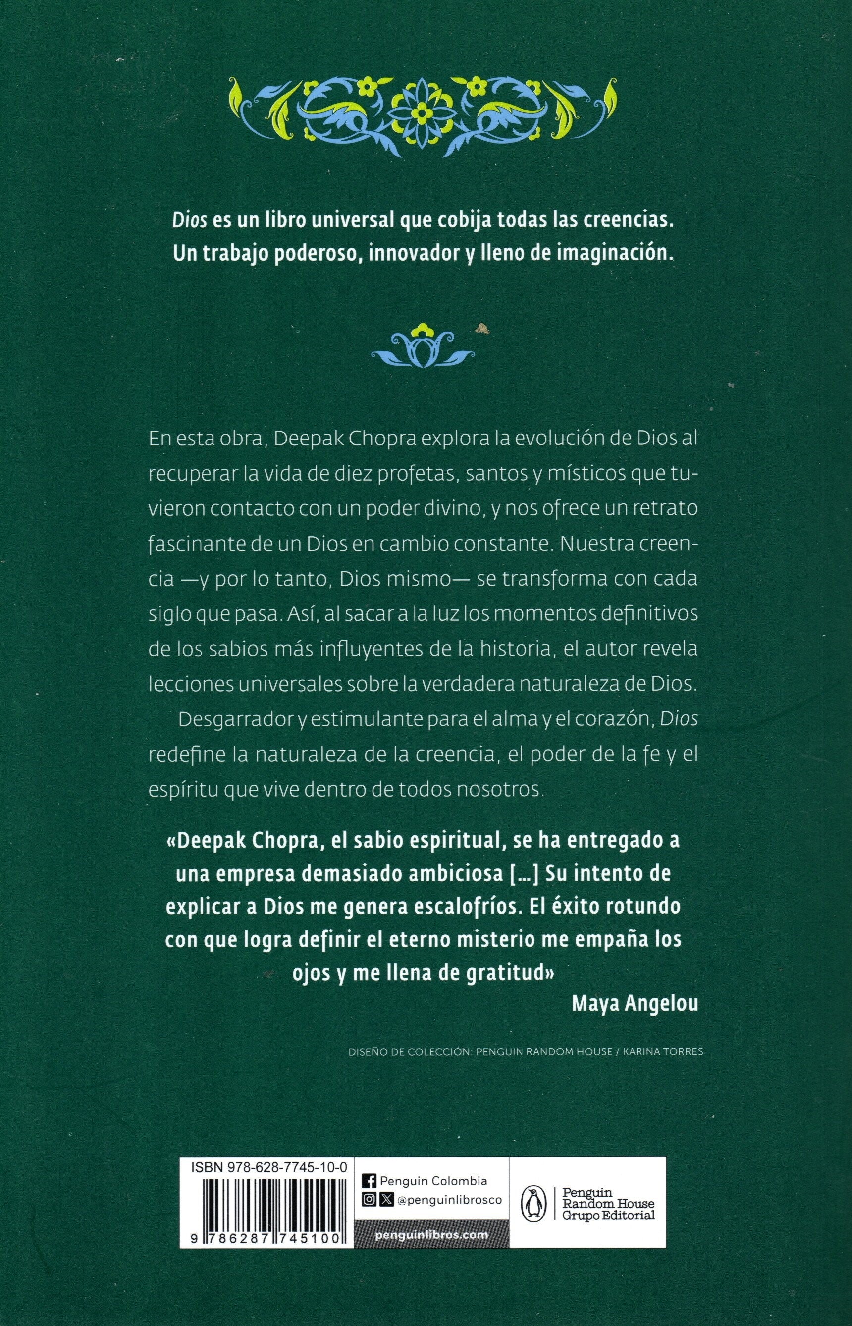 Libro  Deepak Chopra - Dios