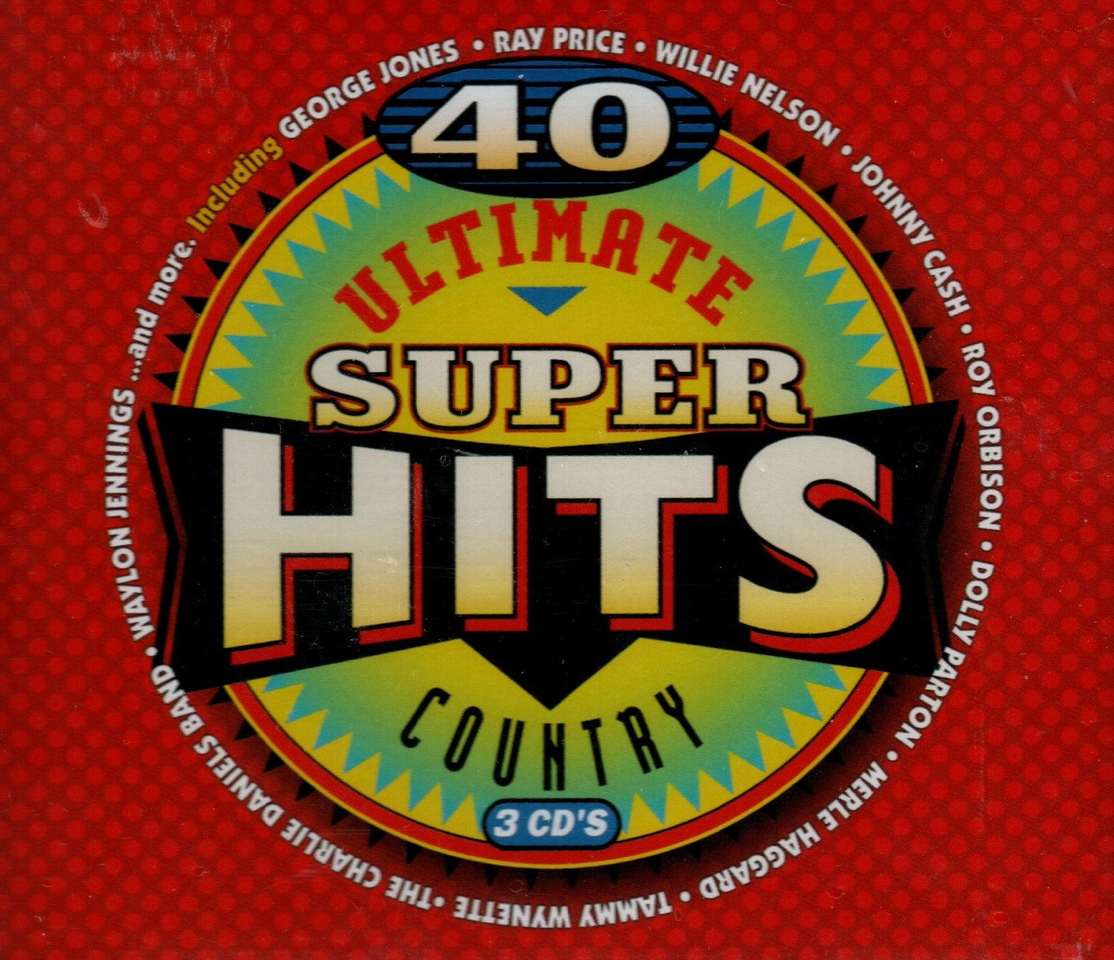 CDX3 Various – 40 Ultimate Country Super Hits