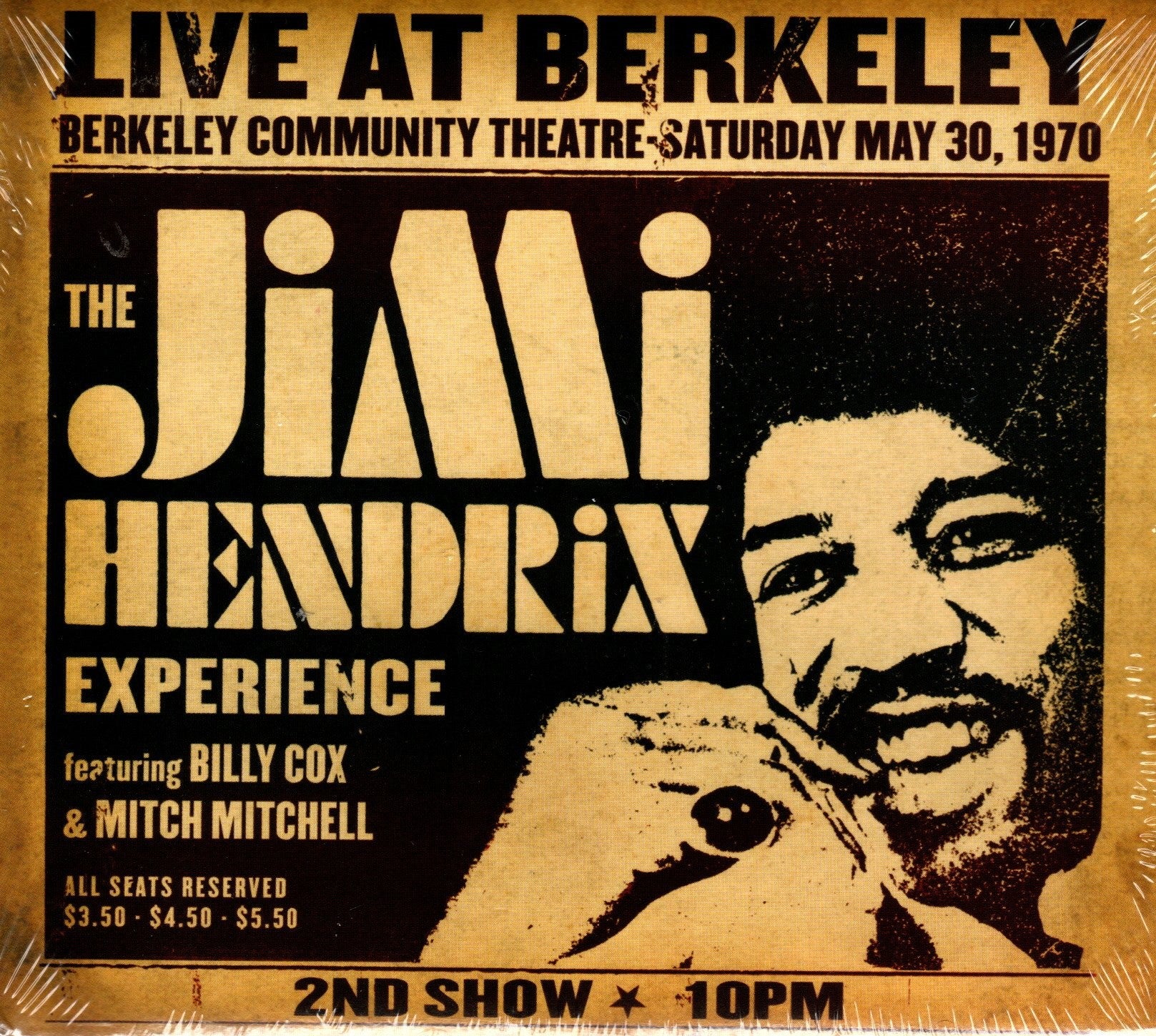 CD The Jimi Hendrix Experience – Live At Berkeley