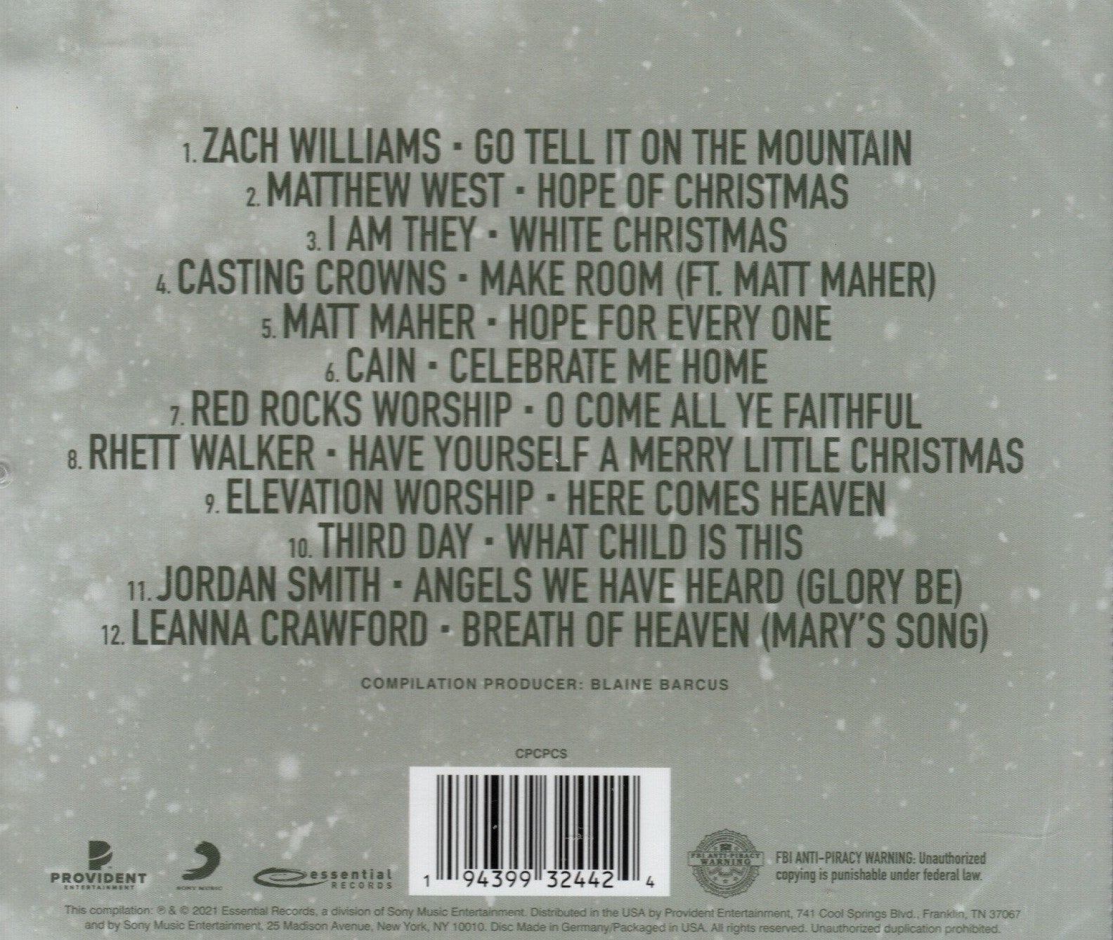 CD Various – Essential Christmas Songs