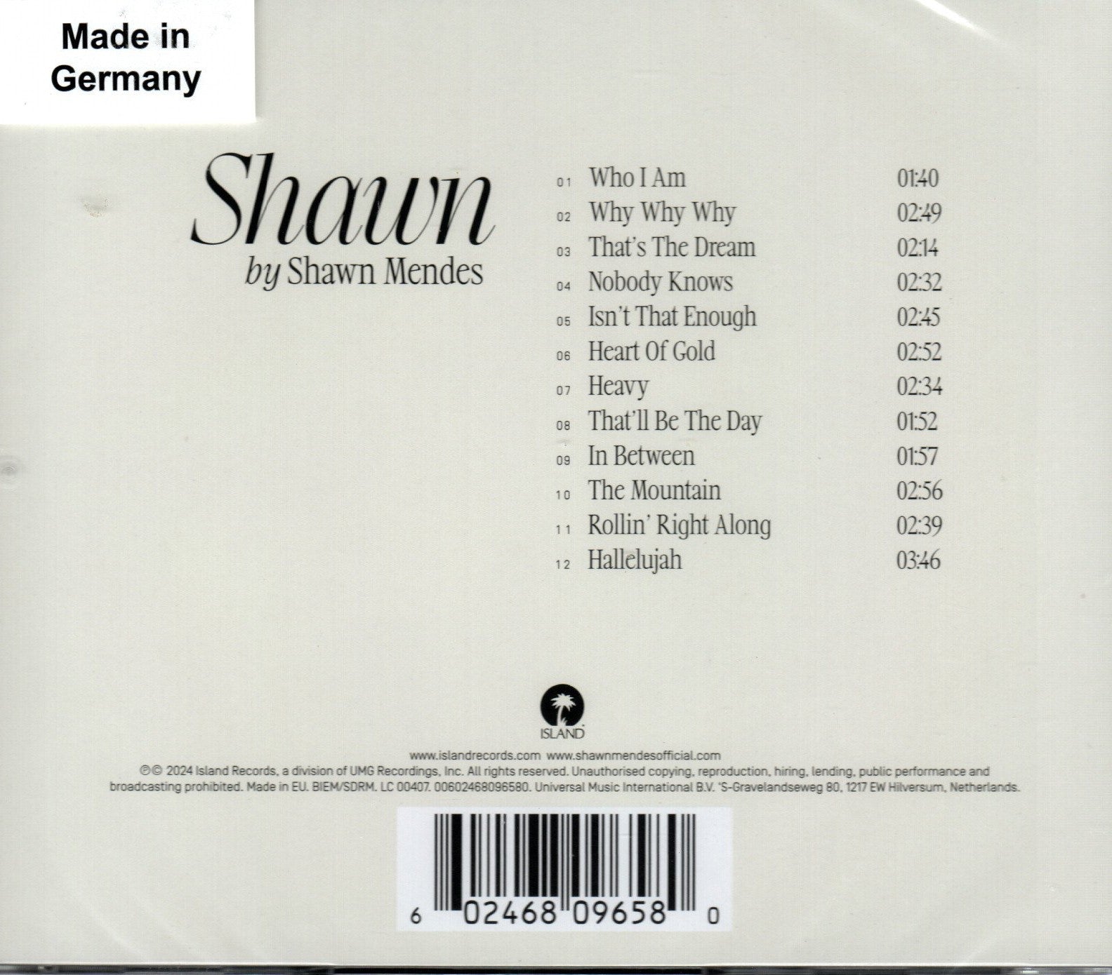 CD Shawn Mendes – Shawn