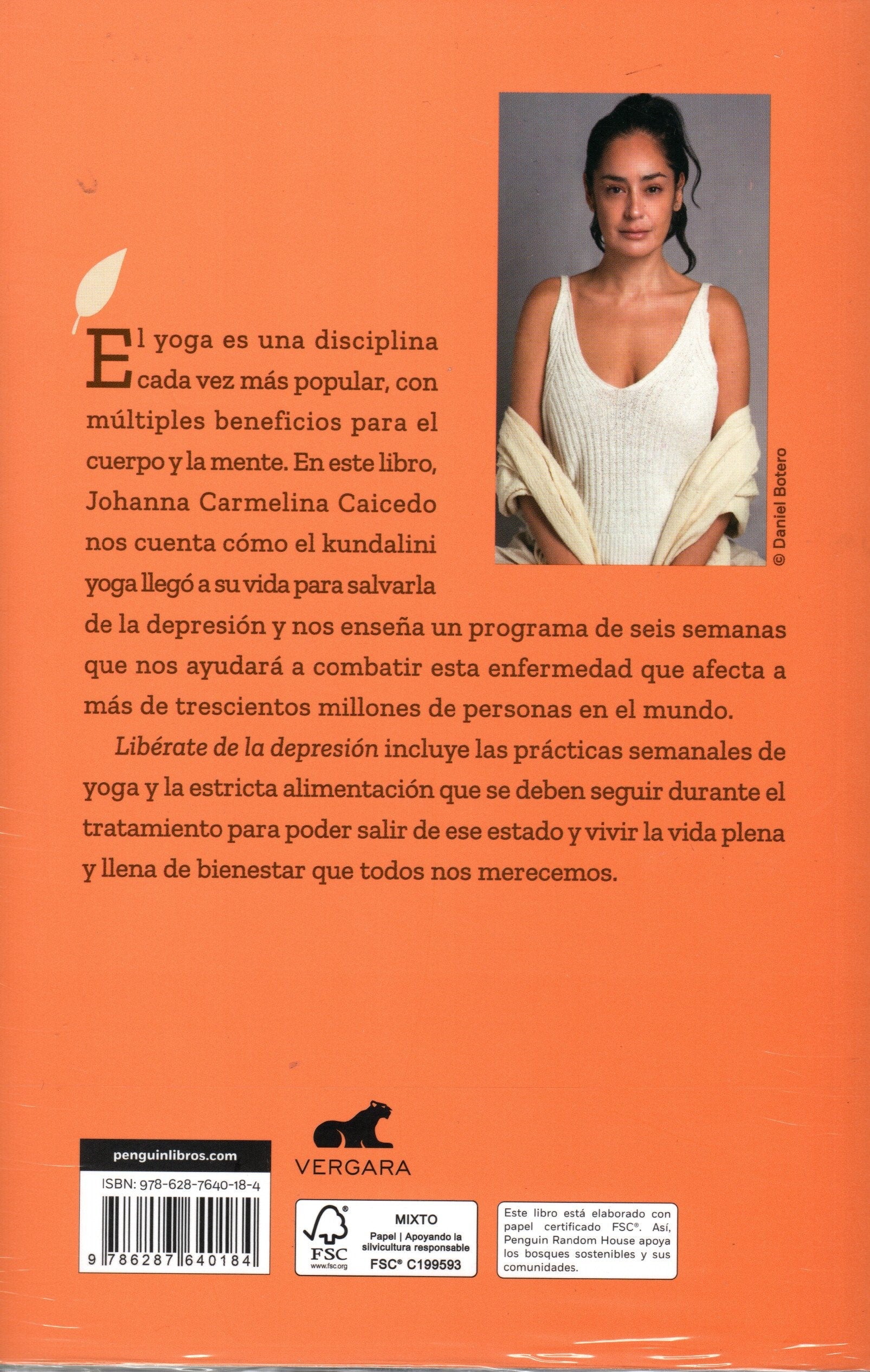 Libro Johana Carmelina Caicedo Rodriguez - Libérate de la depresión Haz yoga