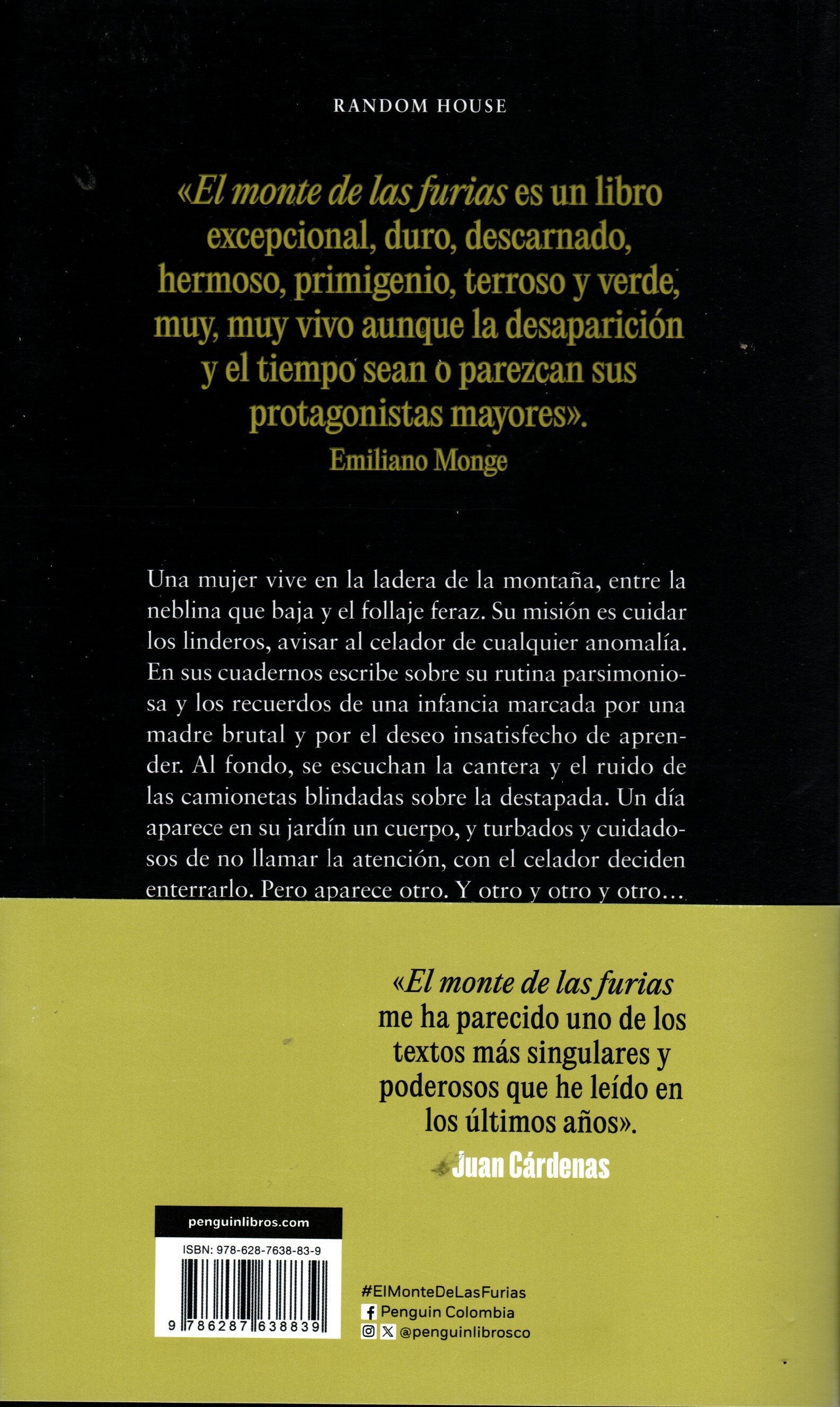 Libro Fernanda Trías - El monte de las furias