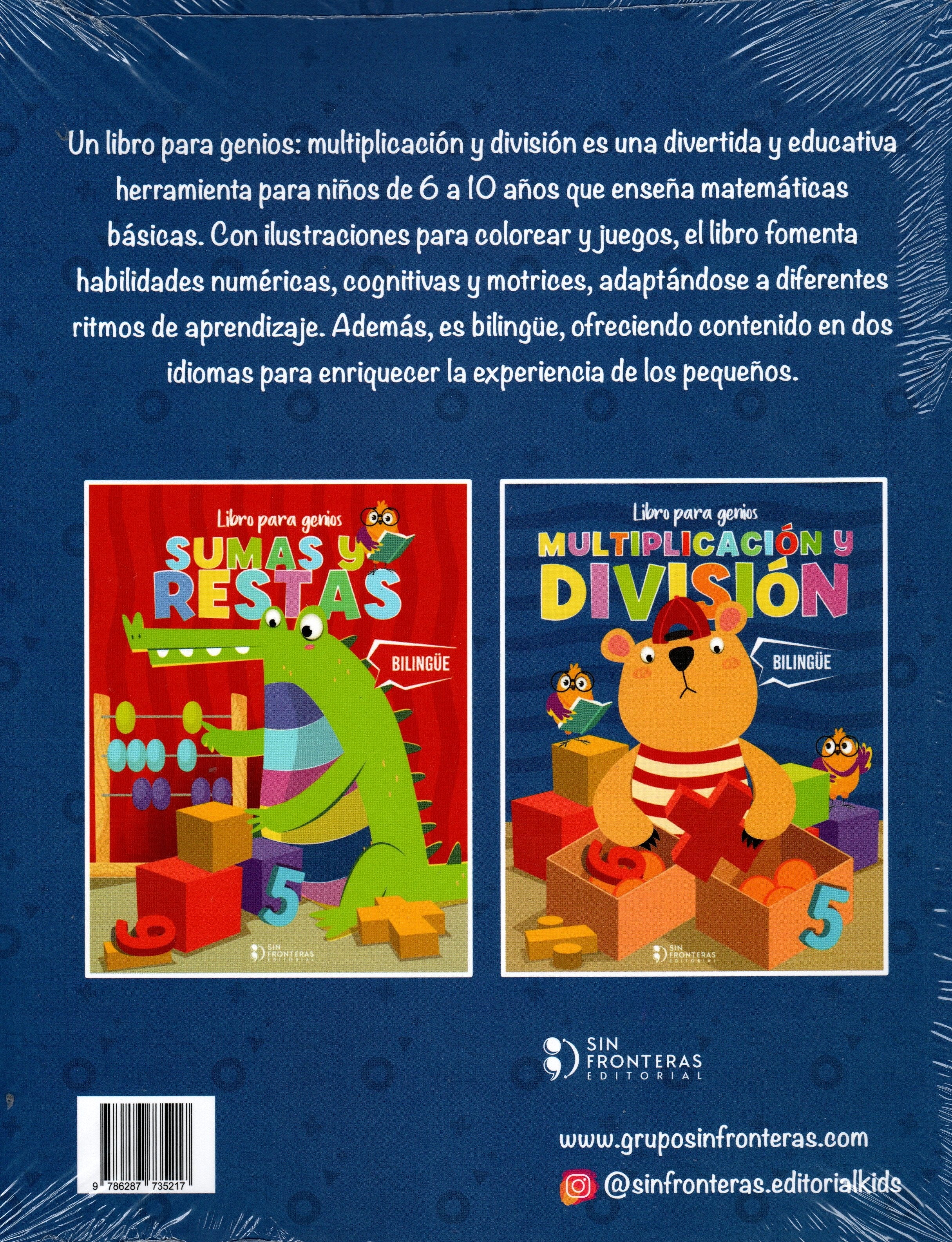 Libro para genios MULTIPLICACIÓN Y DIVISIÓN