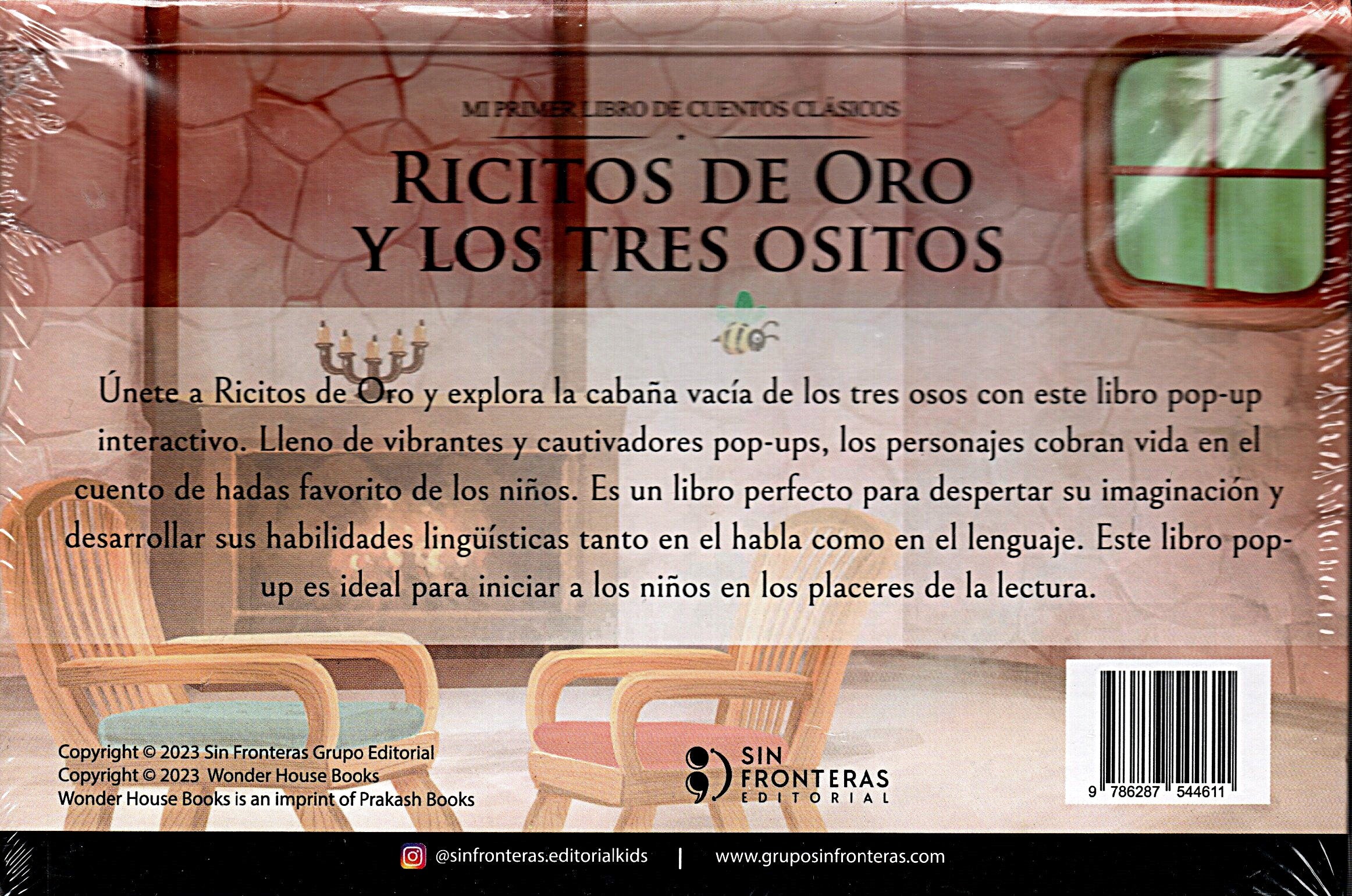 Libro  Ricitos de Oro: Cuentos clásicos POP-UP