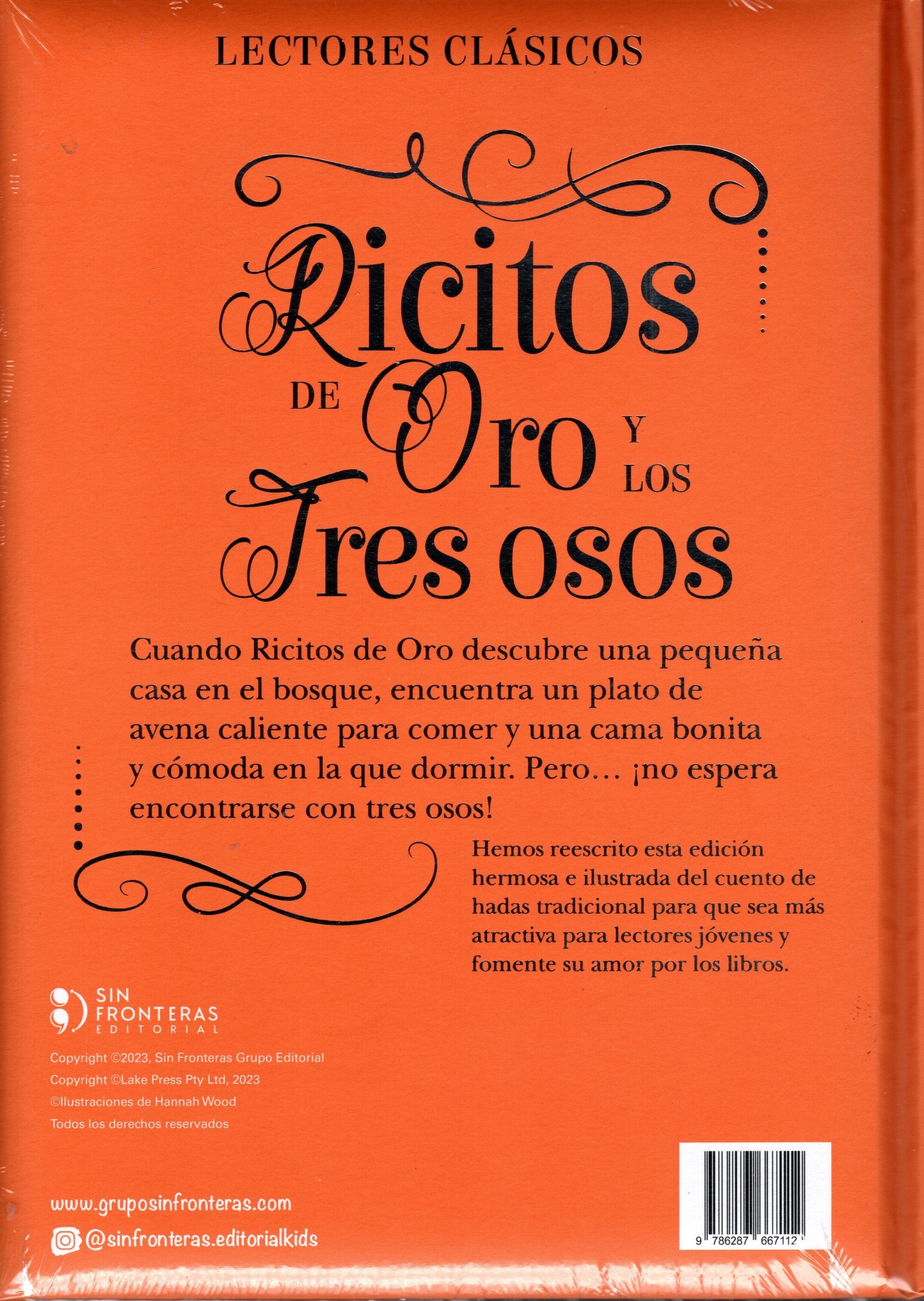 Libro Ricitos de oro y los tres osos