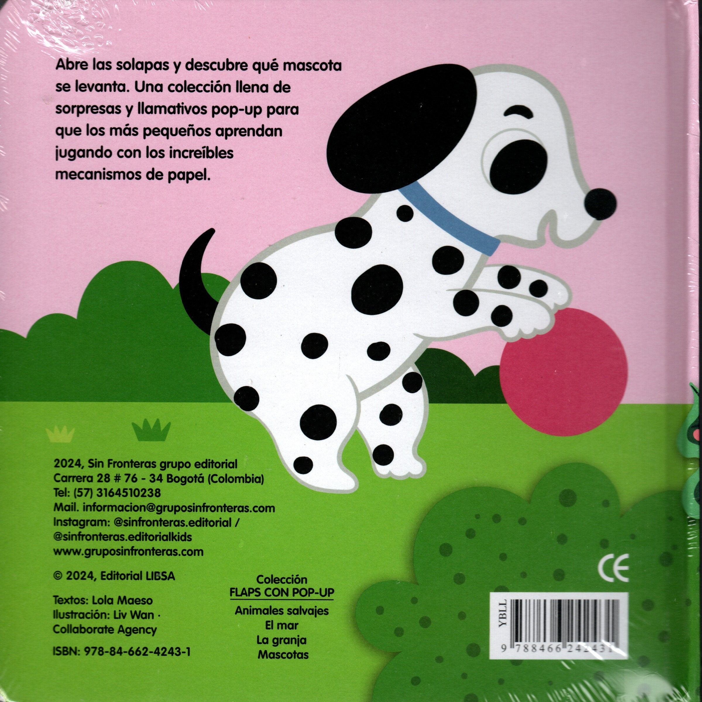 Libro Mascotas/Pets: Flaps con Pop-up