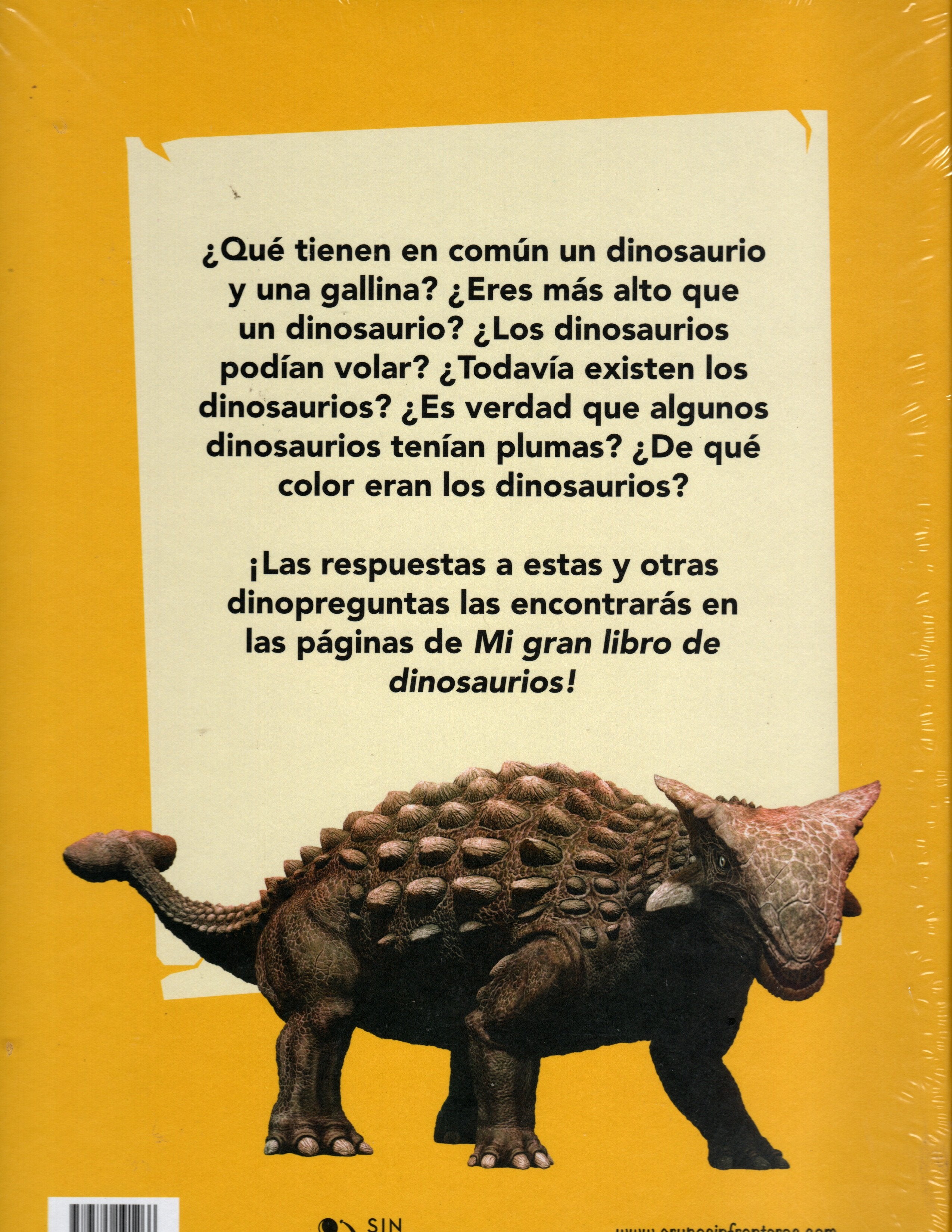 Libro Mi Gran libro de Dinosaurios