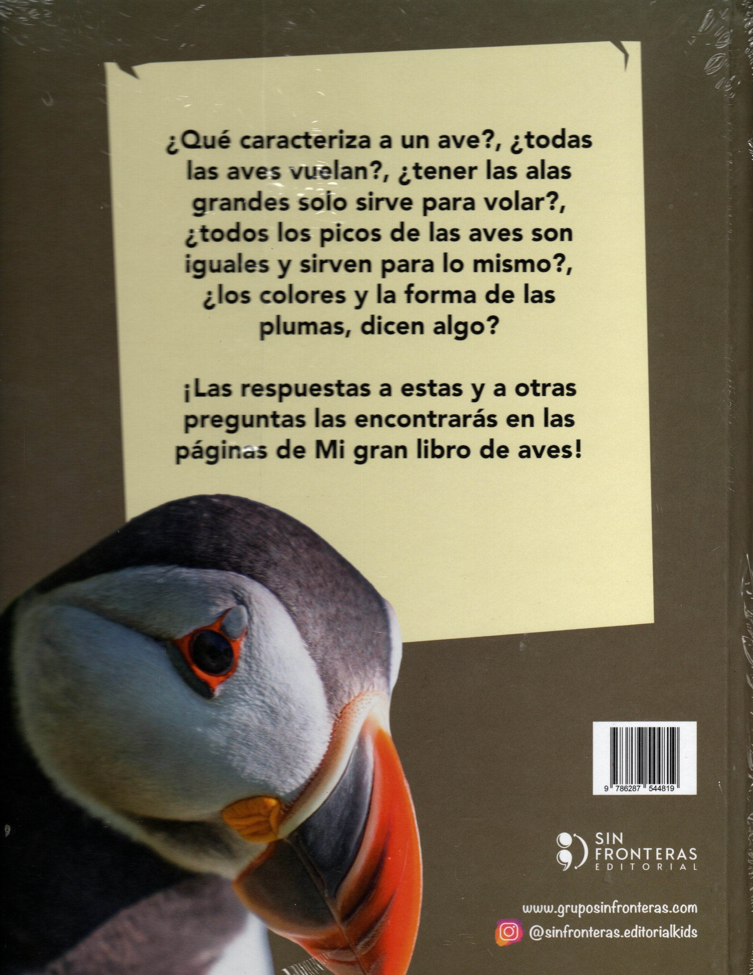 Libro Mi Gran Libro de Aves