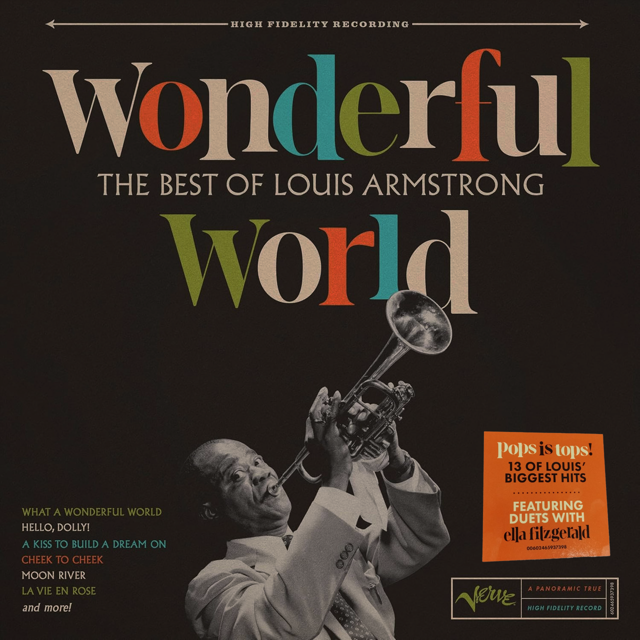 LP Louis Armstrong – Wonderful World The Best of Louis Armstrong