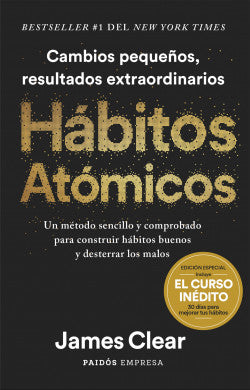 Libro James Clear - Hábitos atómicos. Edición especial tapa dura