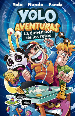 Libro  Yolo | Panda | Nando - Yolo Aventuras. La dimensión de los retos