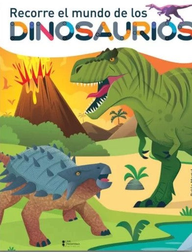 Libro  Recorre el Mundo de los DInosaurios