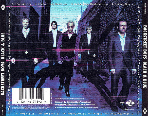 BACKSTREET BOYS BLACK & BLUE - 洋楽