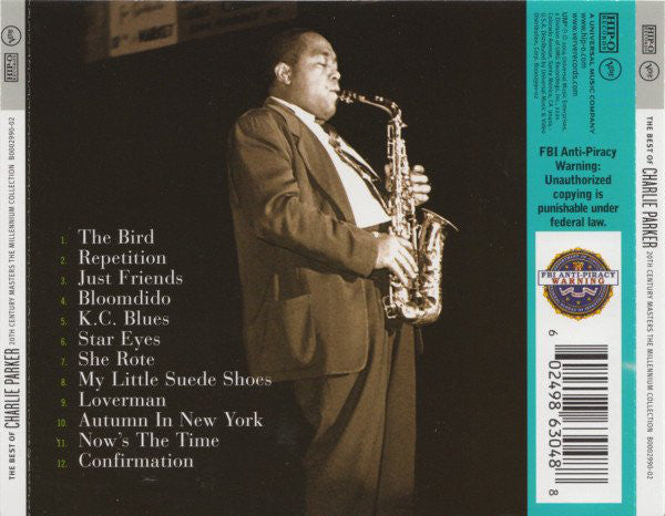 CD Charlie Parker – The Best Of Charlie Parker