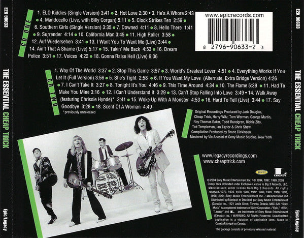 CDX2 Cheap Trick ‎– The Essential Cheap Trick